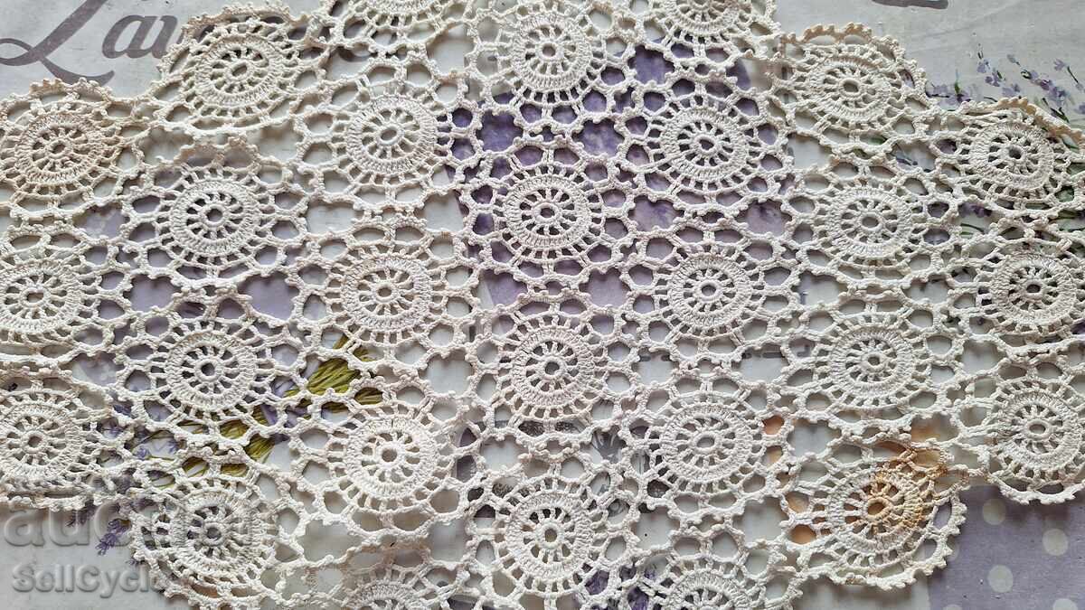 ✅РЪЧНО ИЗРАБОТЕНО ПЛЕТИВО/ДАНТЕЛА/КАРЕ❗ с цена 0.01 лв. | € 0.01