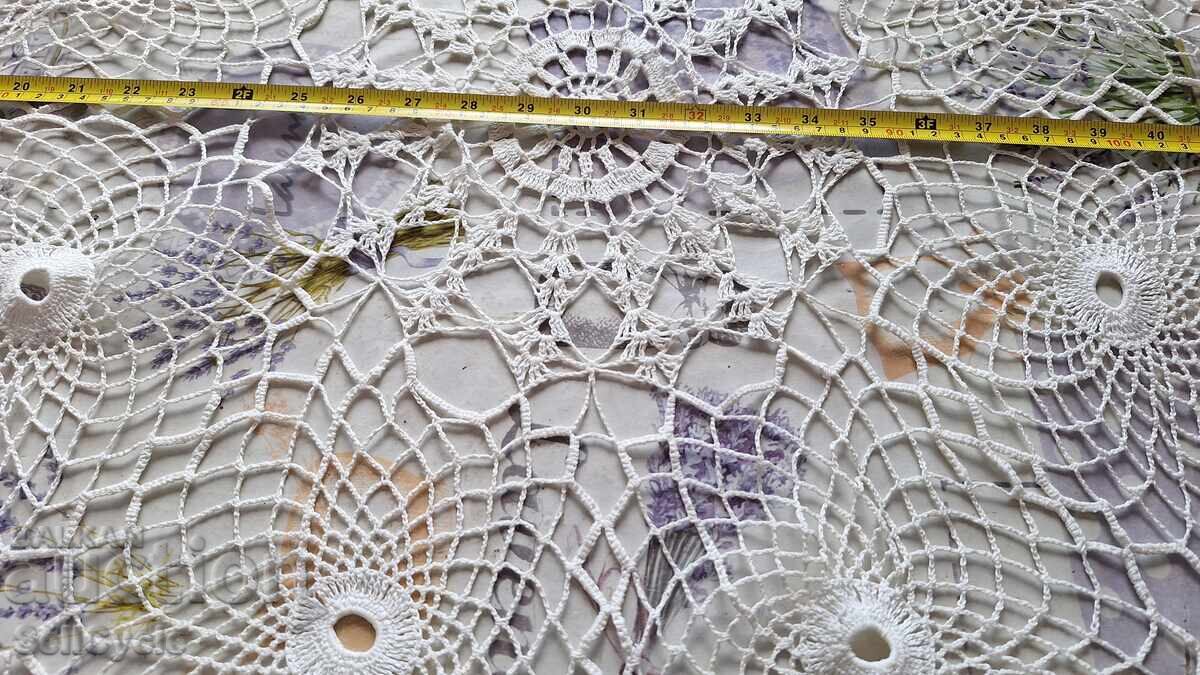 Auction  ✅ HANDMADE LACE COVERLET❗