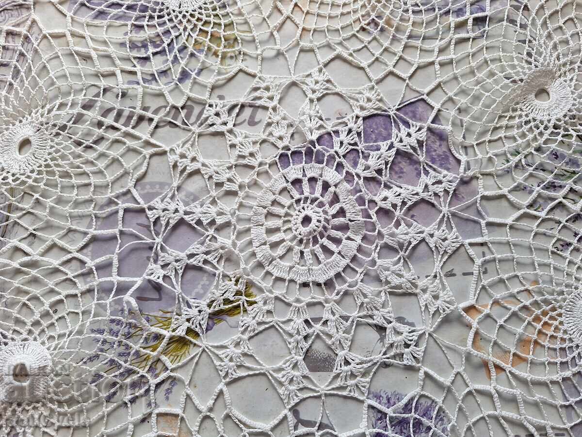 ✅ HANDMADE LACE COVERLET❗ - 5