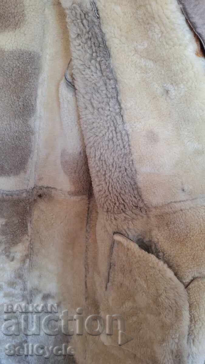 Auction  ✅QUALITY WINTER COAT FROM GENUINE LEATHER SIZE XL ❗