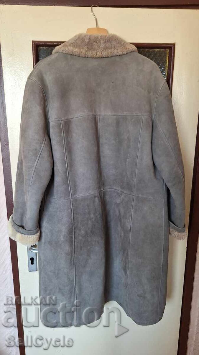 ✅QUALITY WINTER COAT FROM GENUINE LEATHER SIZE XL ❗ - 5