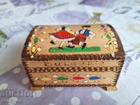 ✅ HAND-PAINTED WOODEN JEWELRY BOX ❗