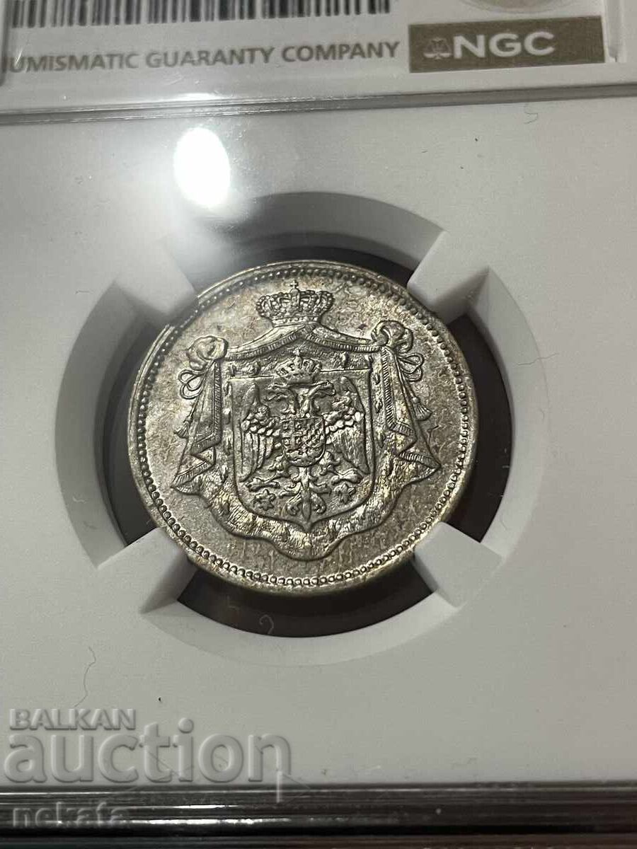 Licitație Iugoslavia 25 pari, 1920 g. AU58 NGC