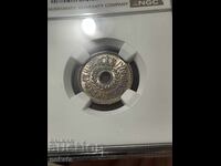 Iugoslavia 25 pari, 1938, MS63BN NGC