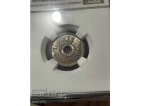 Iugoslavia 25 pari, 1938, MS63BN NGC