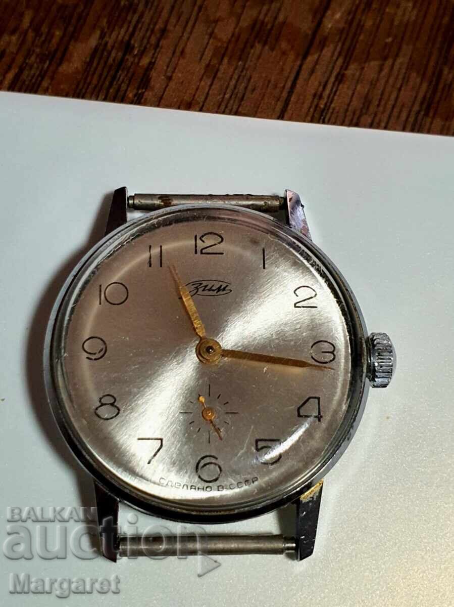 Clock Winter Clock Winter