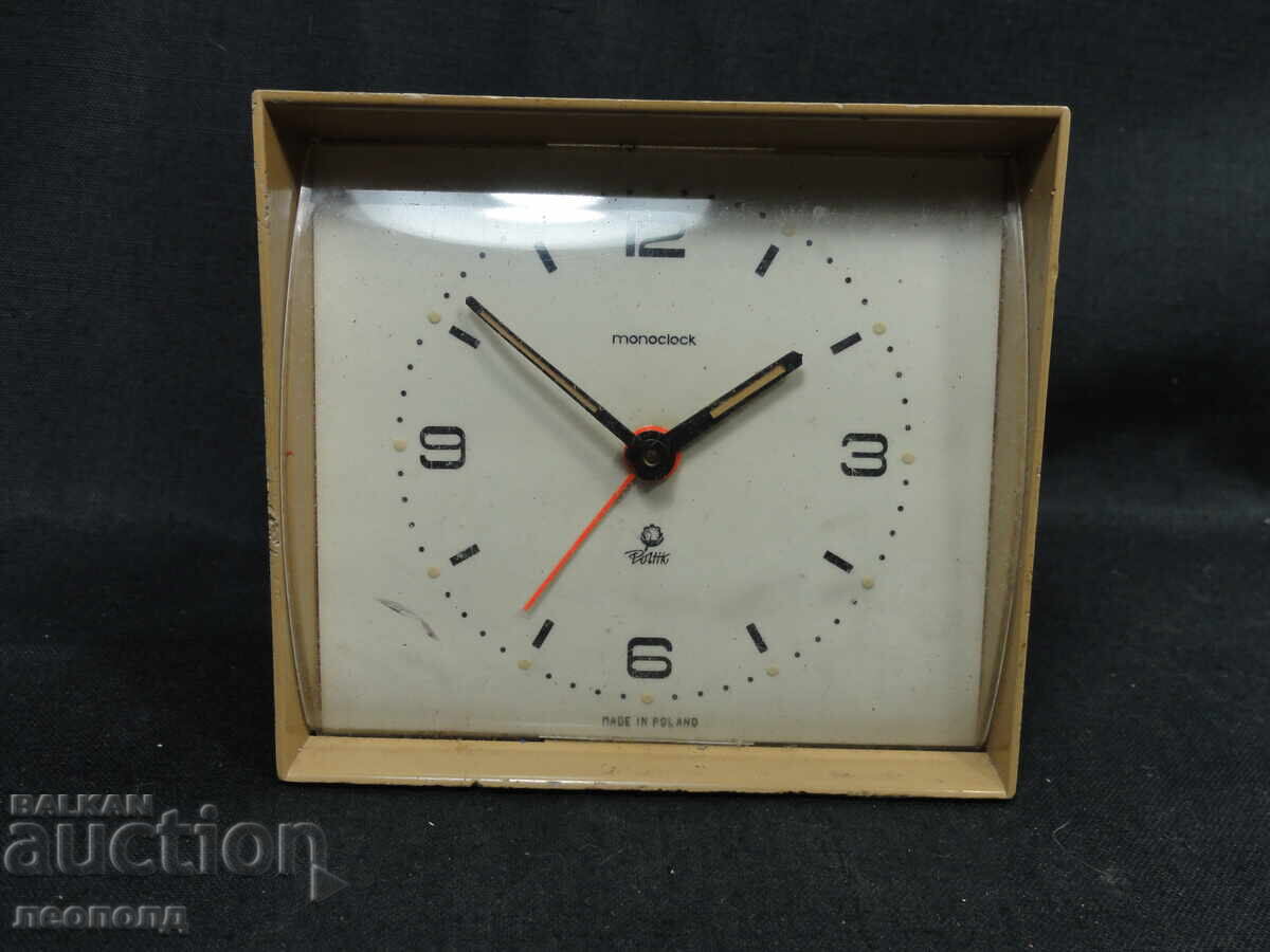BZTs STAR RETRO SOCIAL MECHANICAL CLOCK ALARM POLTIK