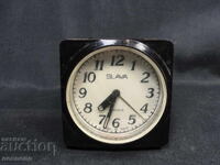 BZC OLD RETRO SOC USSR MECHANICAL CLOCK ALARM CLOCK GLORY