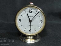 BZC OLD RETRO SOC USSR MECHANICAL CLOCK ALARM CLOCK GLORY