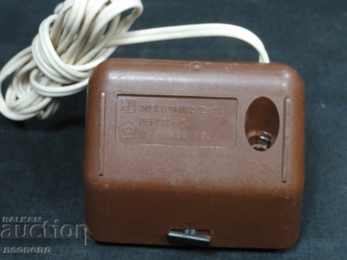 BZTS STAR RETRO SOCIALIST USSR ELECTRIC LED CLOCK ALARM CLOCK - 5