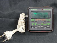 BZTS STAR RETRO SOCIALIST USSR ELECTRIC LED CLOCK ALARM CLOCK