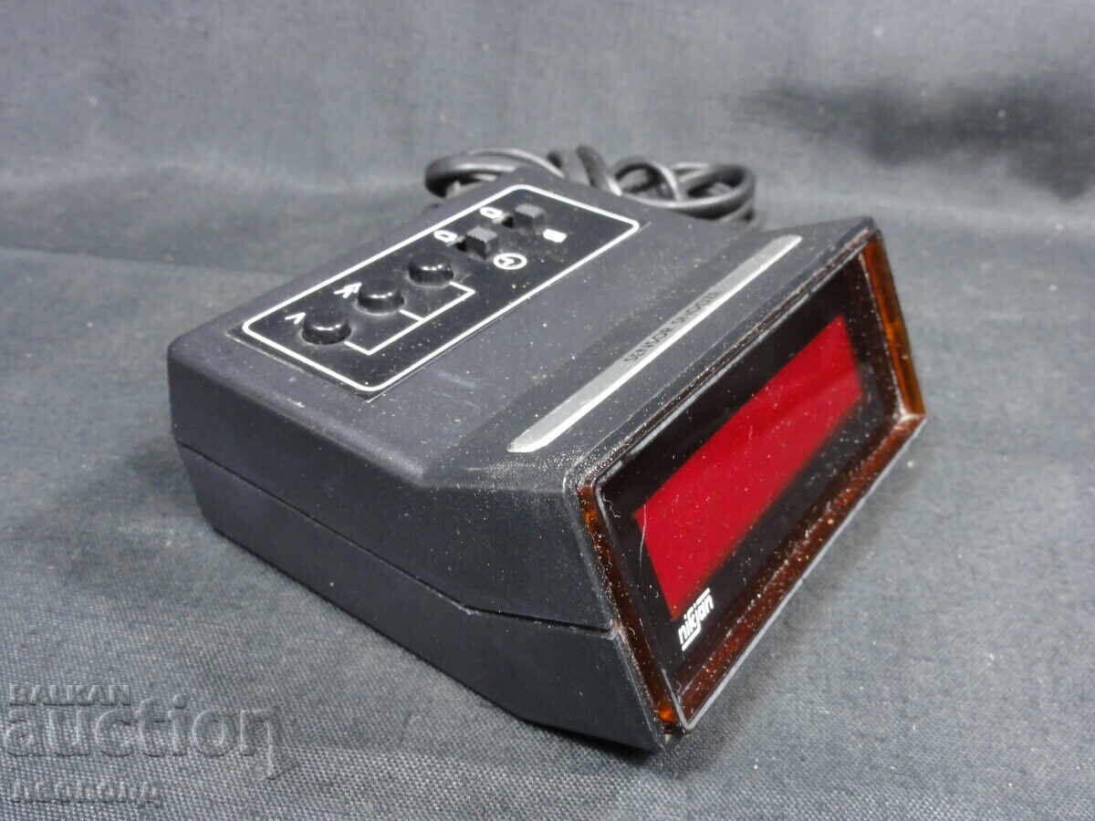 BZTs STAR Retro Electric LED Clock Alarm with price 3.00 BGN | € 1.53