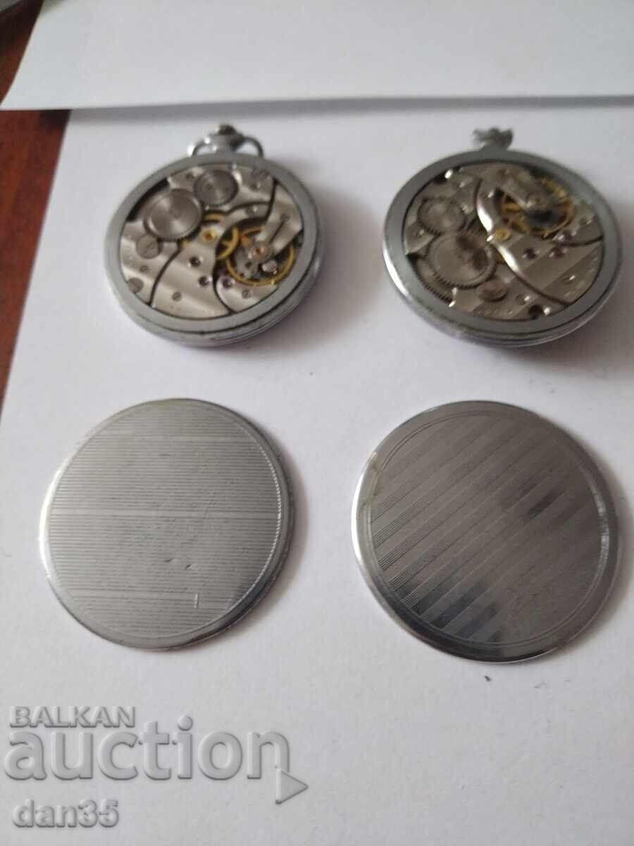 Auction  LOT of Soviet Pocket Mechanical Watches