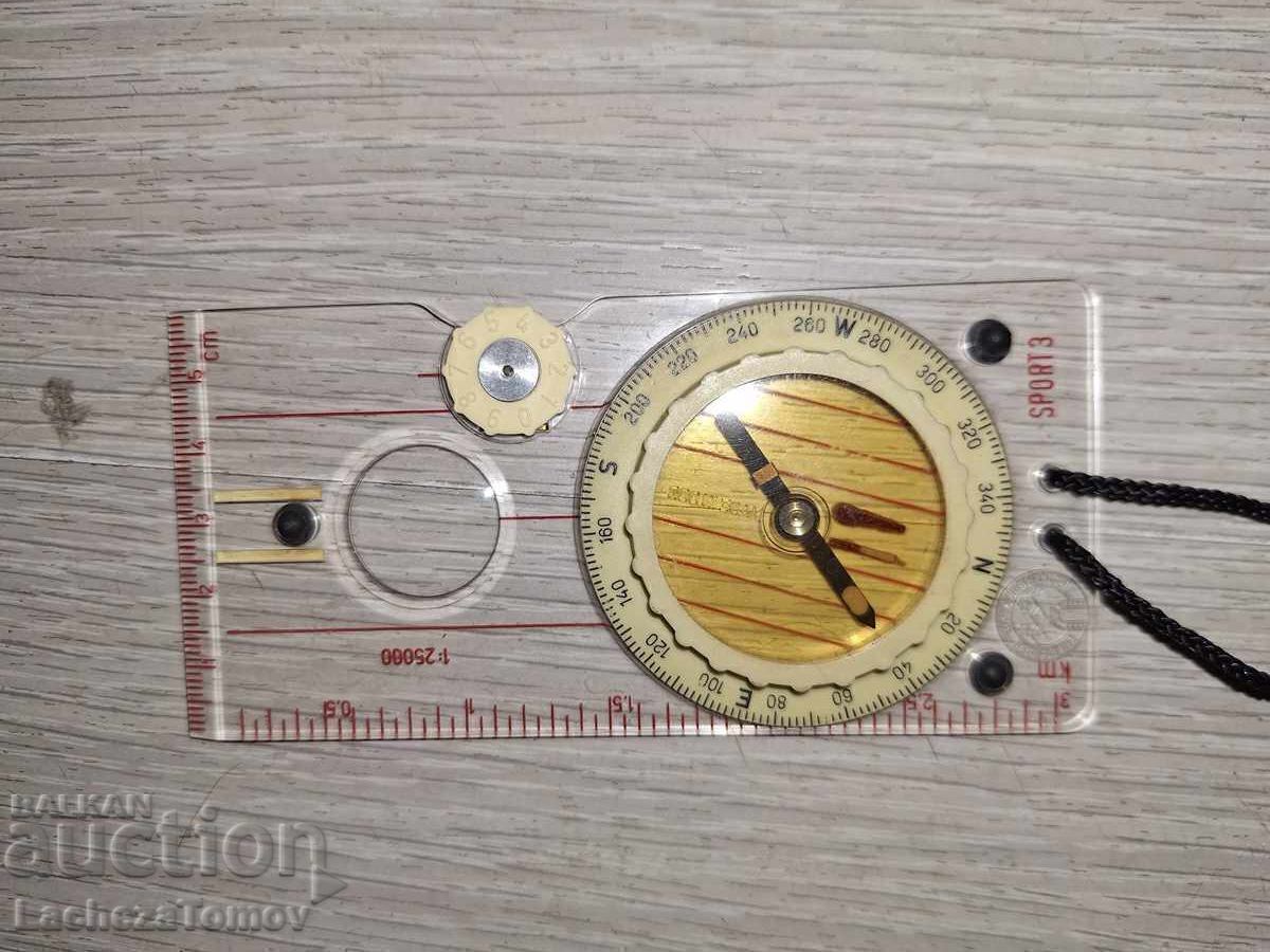 Sports Compass for Tourist Orientation Germany Instruction with price 13.00 BGN | € 6.65 Sports Compass for Tourist Orientation Germany Instruction with price 13.00 BGN | € 6.65