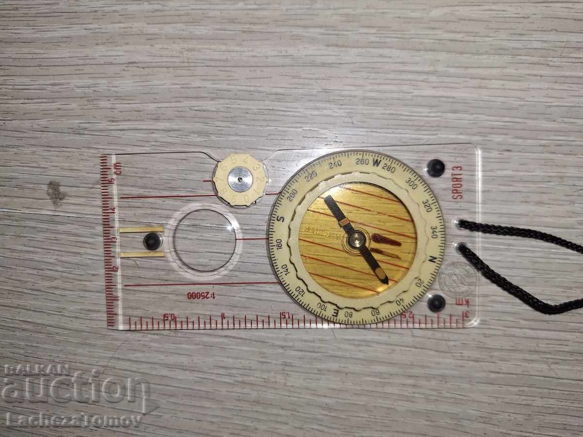 Sports Compass for Tourist Orientation Germany Instruction Sports Compass for Tourist Orientation Germany Instruction