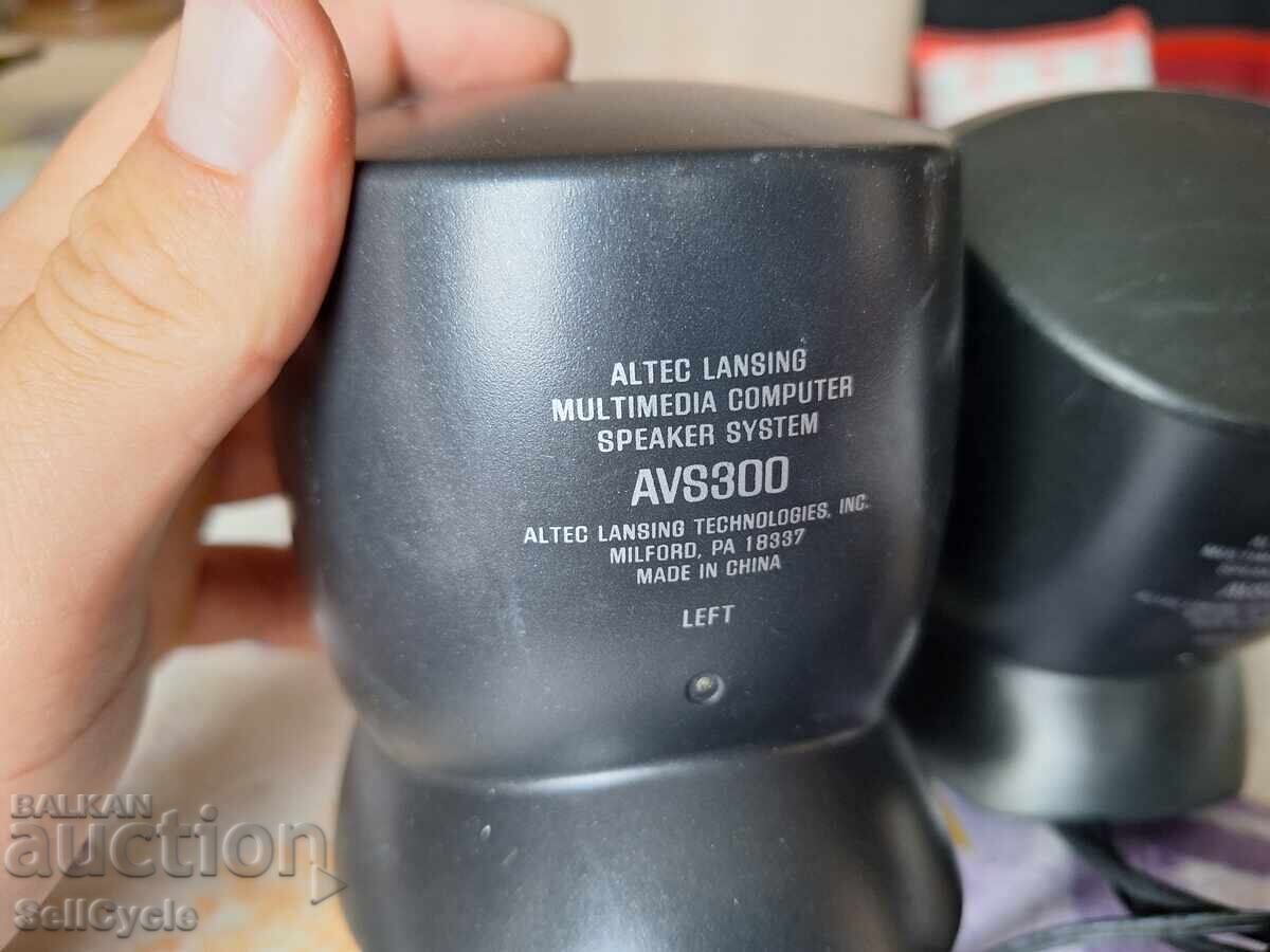 Auction  ✅ COMPUTER SPEAKERS ALTEC ❗