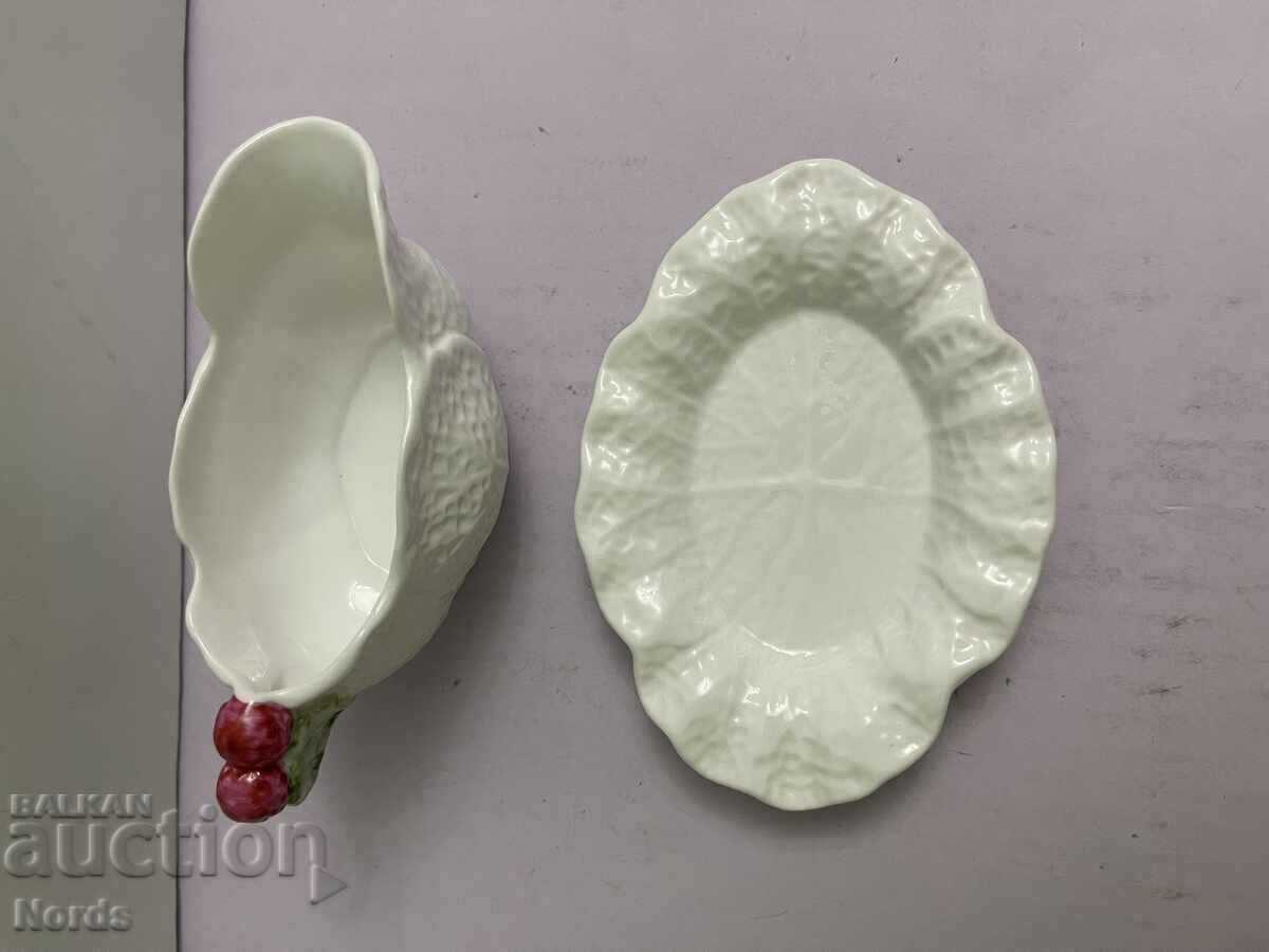 Porcelain dish with price 4.30 BGN | € 2.20 Porcelain dish with price 4.30 BGN | € 2.20