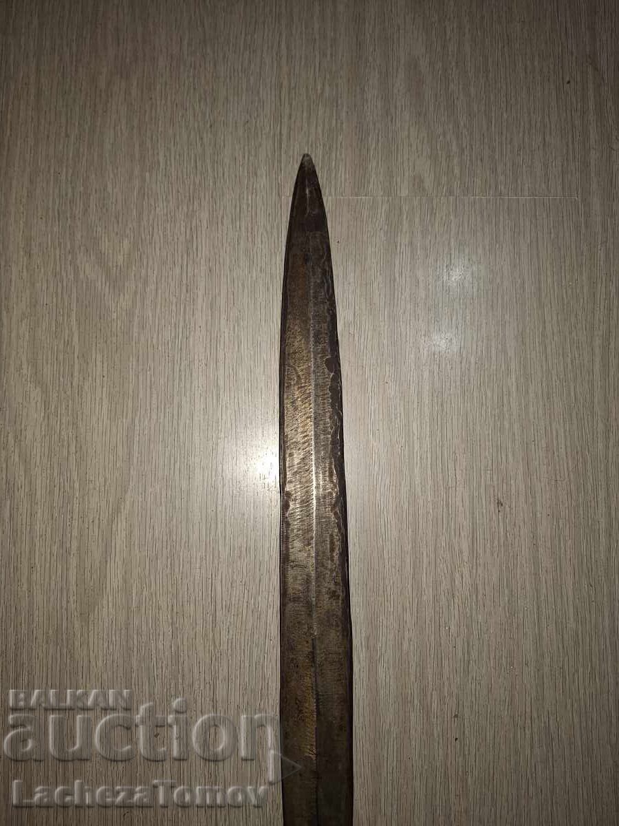 Аукцион Тесак острие Франция бронзова дръжка сабя отл.състояние Аукцион Тесак острие Франция бронзова дръжка сабя отл.състояние