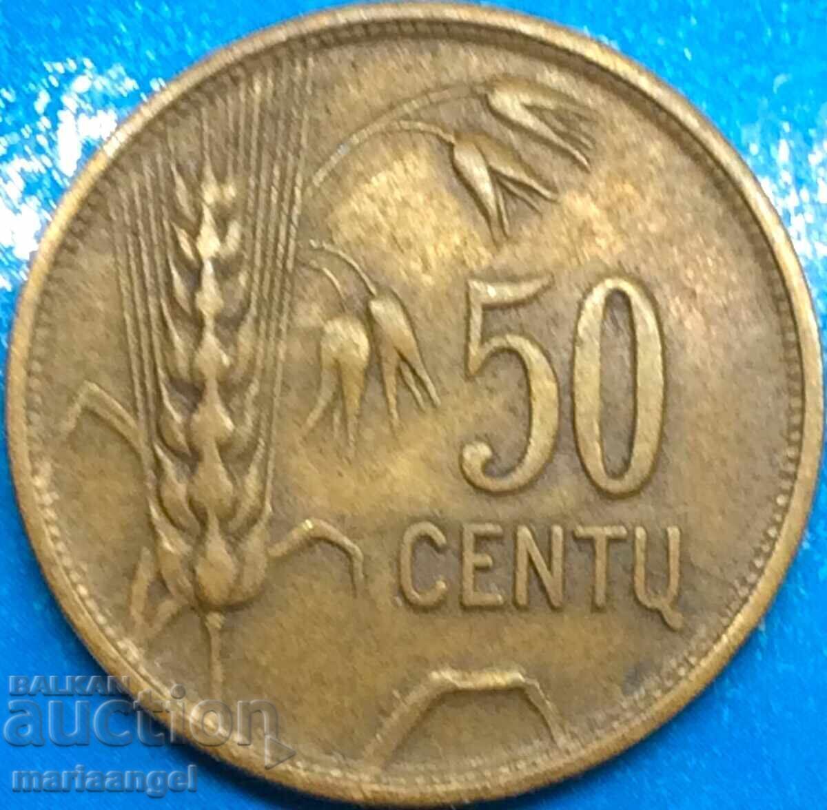 Λιθουανία 1925 50 λεπτά