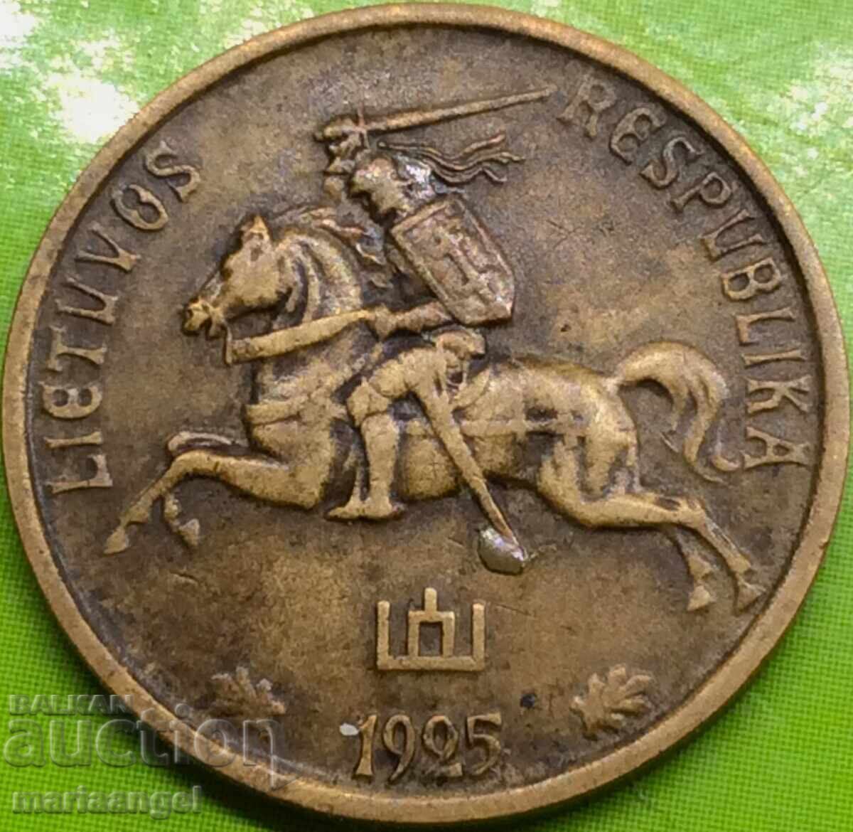 5 λεπτά 1925 Λιθουανία 5 λεπτάι - 6