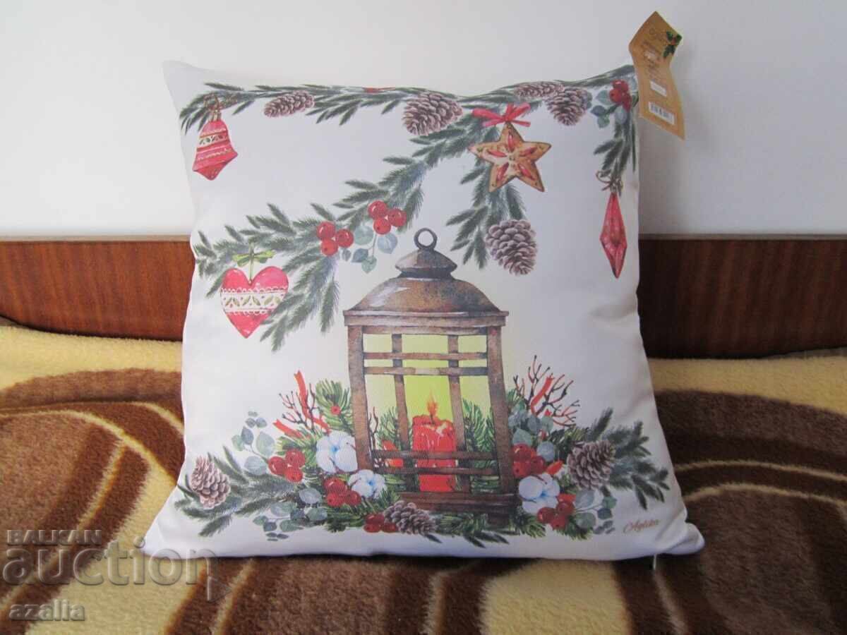 New decorative pillow for Christmas and New Year 45/45cm with price 8.00 BGN | € 4.09 New decorative pillow for Christmas and New Year 45/45cm with price 8.00 BGN | € 4.09