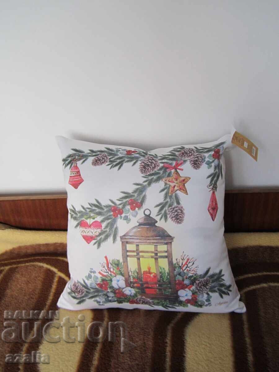 Delivery of New decorative pillow for Christmas and New Year 45/45cm Delivery of New decorative pillow for Christmas and New Year 45/45cm