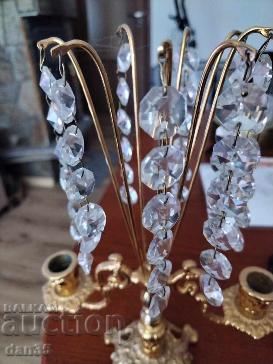 Auction  OLD UNIQUE CANDLEHOLDER