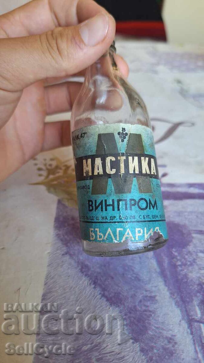 ✅Sticlă de mastică VINPROM - 100 ml.❗ cu preț 0.01 BGN | € 0.01