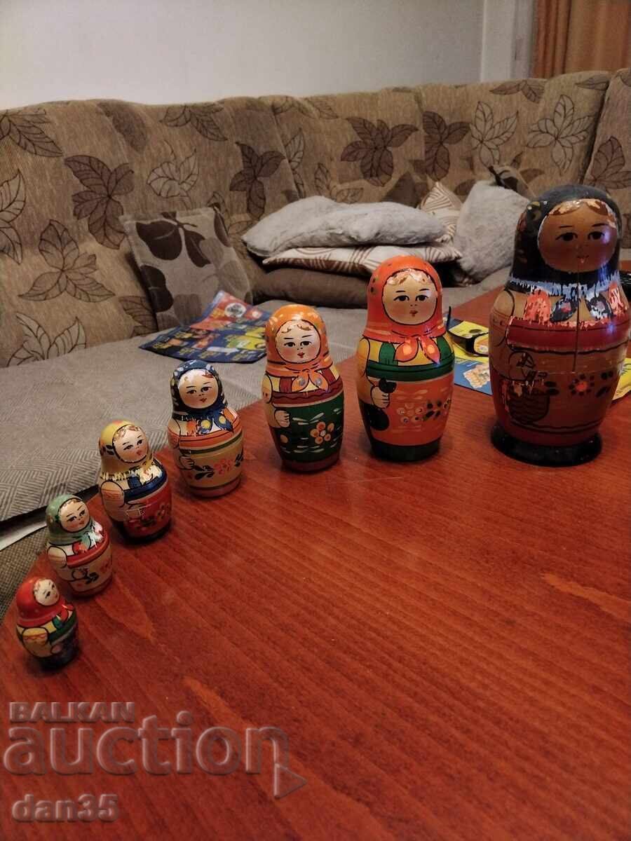 Auction BEAUTIFUL SOVIET MATRYOSHKA DOLL FROM THE 80s Auction BEAUTIFUL SOVIET MATRYOSHKA DOLL FROM THE 80s