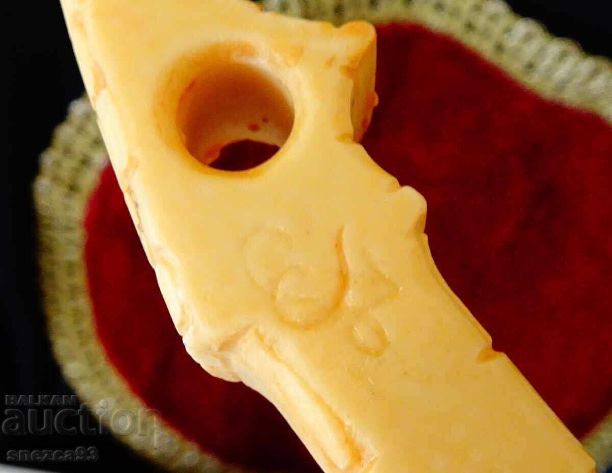 Σταχτοδοχείο, αγαλματίδιο Πηγάδι των Ευχών, αγόρι, φλάουτο, υπογραφή - 6