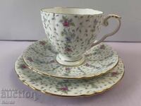 Αγγλικό τριπλό σετ τσαγιού