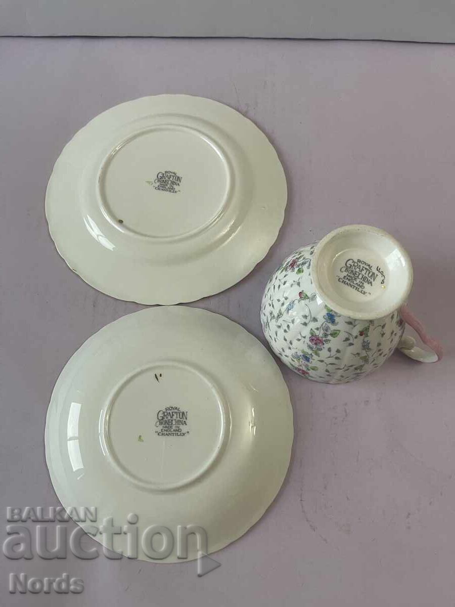 English triple tea set - 5 English triple tea set - 5
