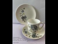 Αγγλικό τριπλό σετ τσαγιού