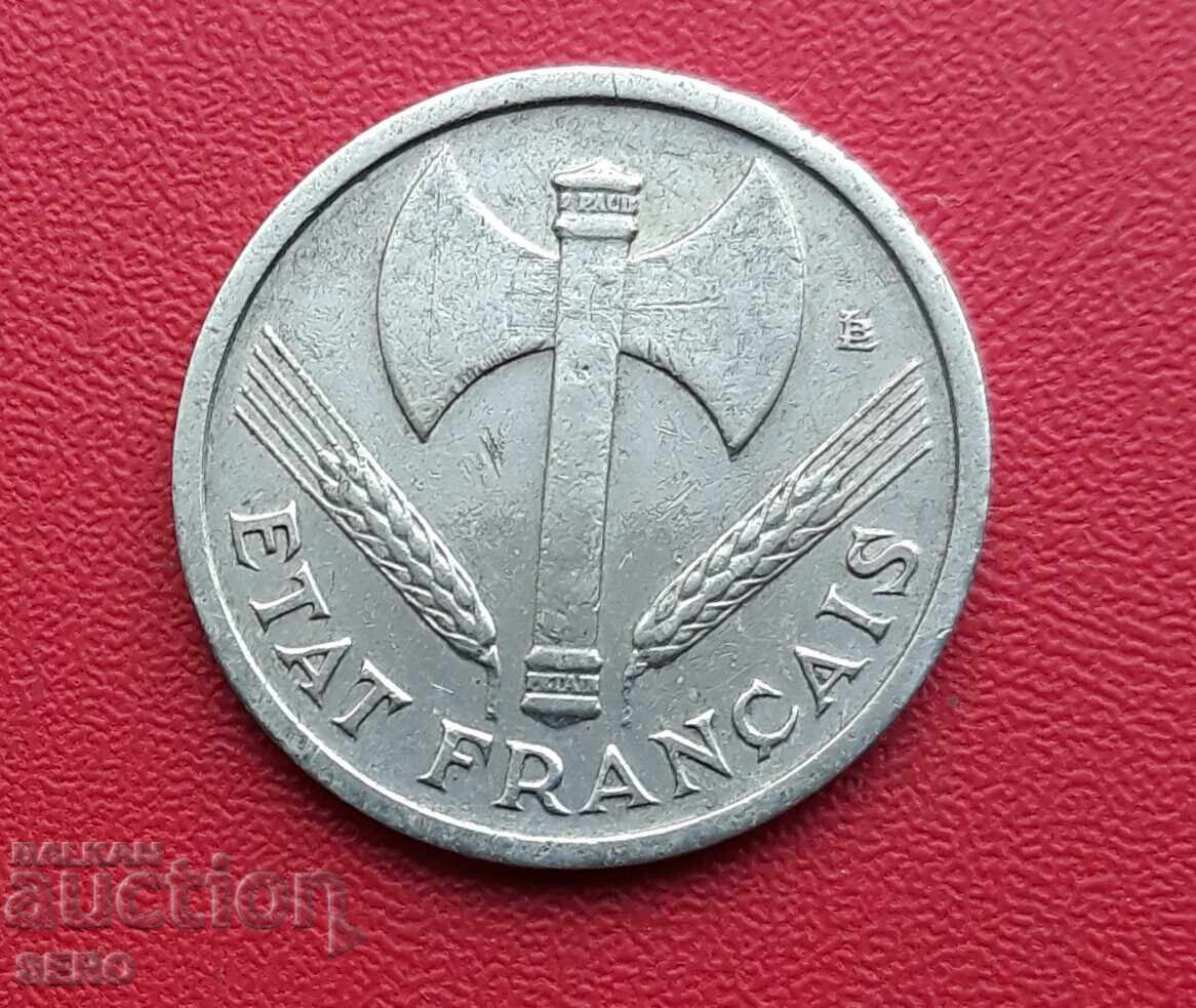 France/German occupation/-1 franc 1943 with price 0.41 BGN | € 0.21