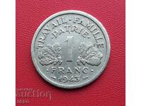 France/German occupation/-1 franc 1943