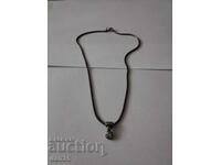 LARGE STAR NECKLACE WITH STONE