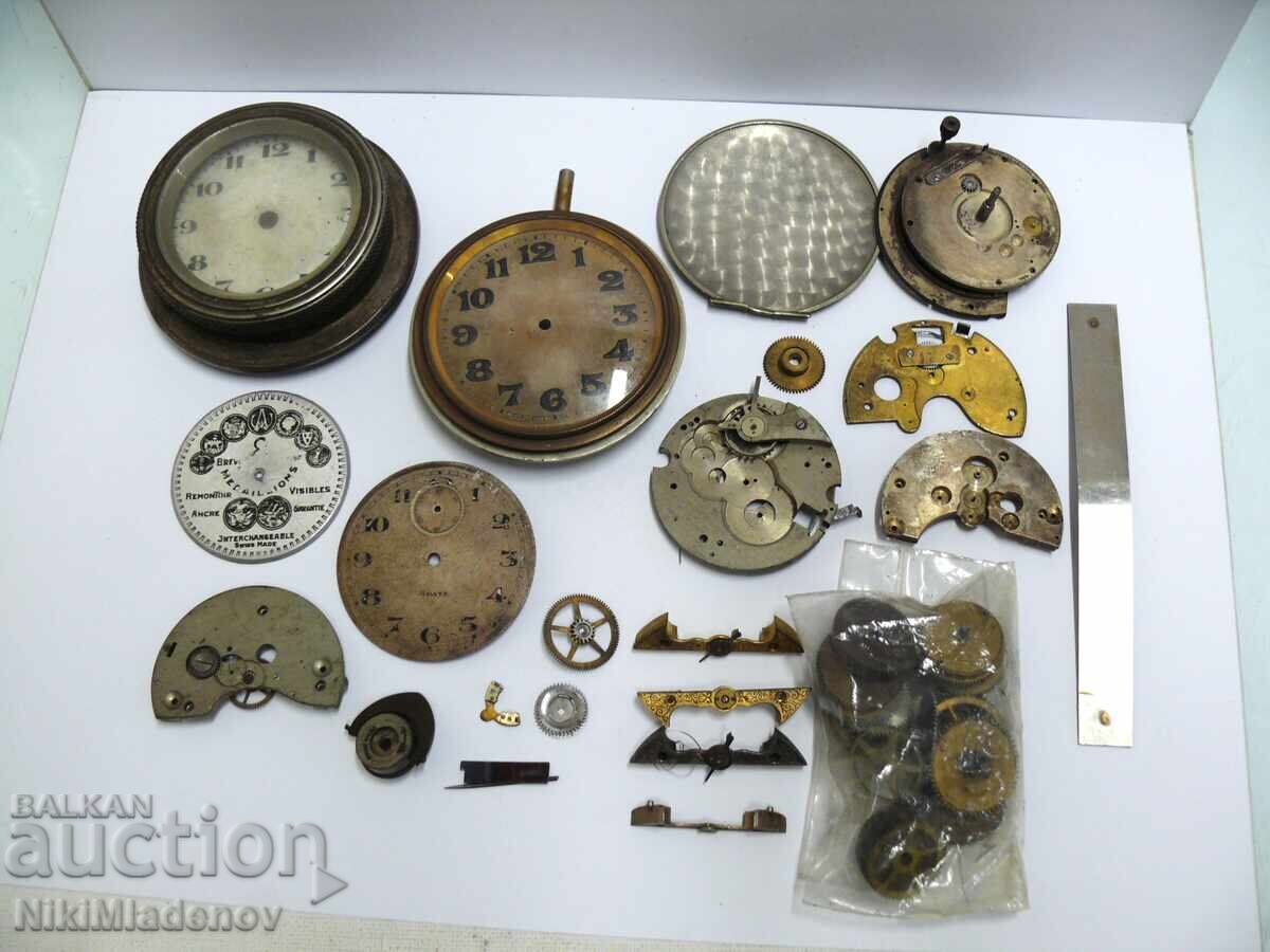 From 1st lot of parts for 8 Day pocket watches, BZC! From 1st lot of parts for 8 Day pocket watches, BZC!