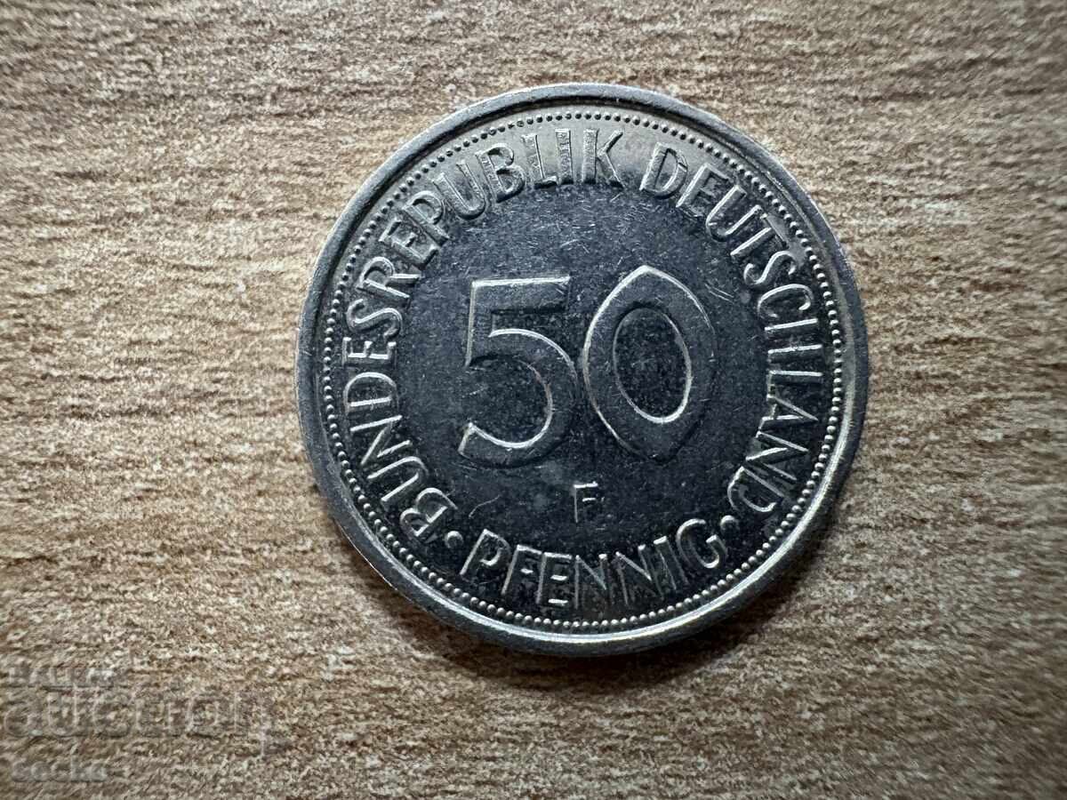 Γερμανία - 50 πφένιγκ (1985) - F