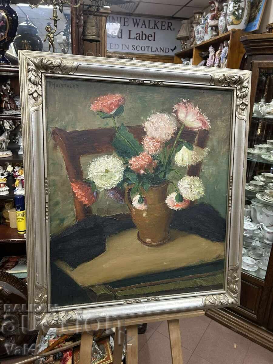 Δημοπρασία Νεκρή φύση με λουλούδια