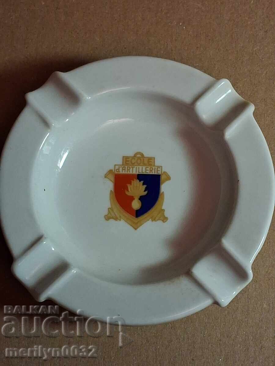 Παλαιό σταχτοδοχείο πορσελάνης Artilleria Bavaria Γερμανία Παλαιό σταχτοδοχείο πορσελάνης Artilleria Bavaria Γερμανία
