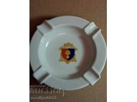 Vechi scrumieră din porțelan Artileria Bavaria Germania