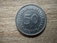 Γερμανία - 50 πφένιγκ (1950) - F