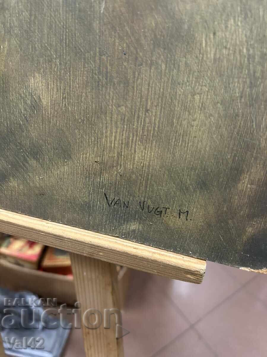 Πορτρέτο – ελαιογραφία σε φάιμπερμπορντ με τιμή 42.00 BGN | € 21.47 Πορτρέτο – ελαιογραφία σε φάιμπερμπορντ με τιμή 42.00 BGN | € 21.47