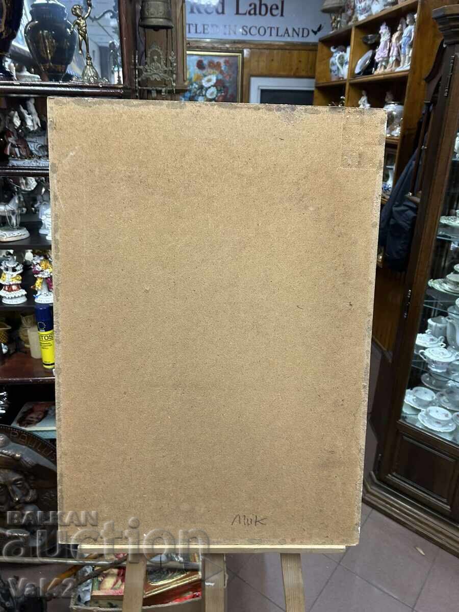 Πορτρέτο – ελαιογραφία σε φάιμπερμπορντ - 5 Πορτρέτο – ελαιογραφία σε φάιμπερμπορντ - 5