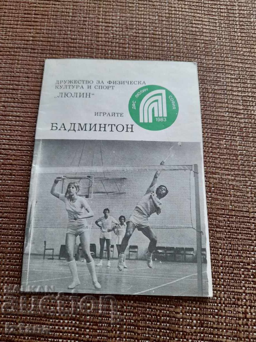 Old Reading Play Badminton Old Reading Play Badminton