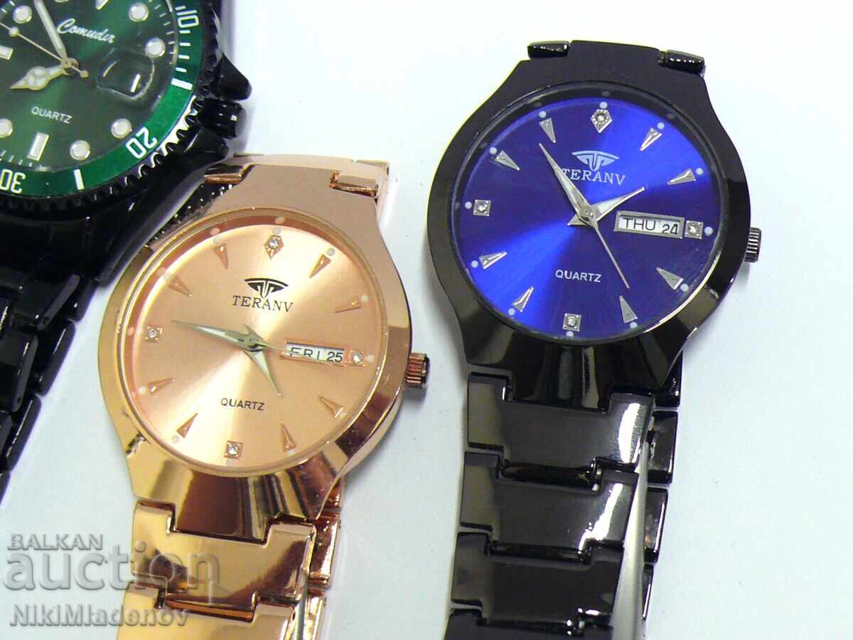 From 1 pc. Lot of wristwatches, Working BZC! with price 3.00 BGN | € 1.53 From 1 pc. Lot of wristwatches, Working BZC! with price 3.00 BGN | € 1.53
