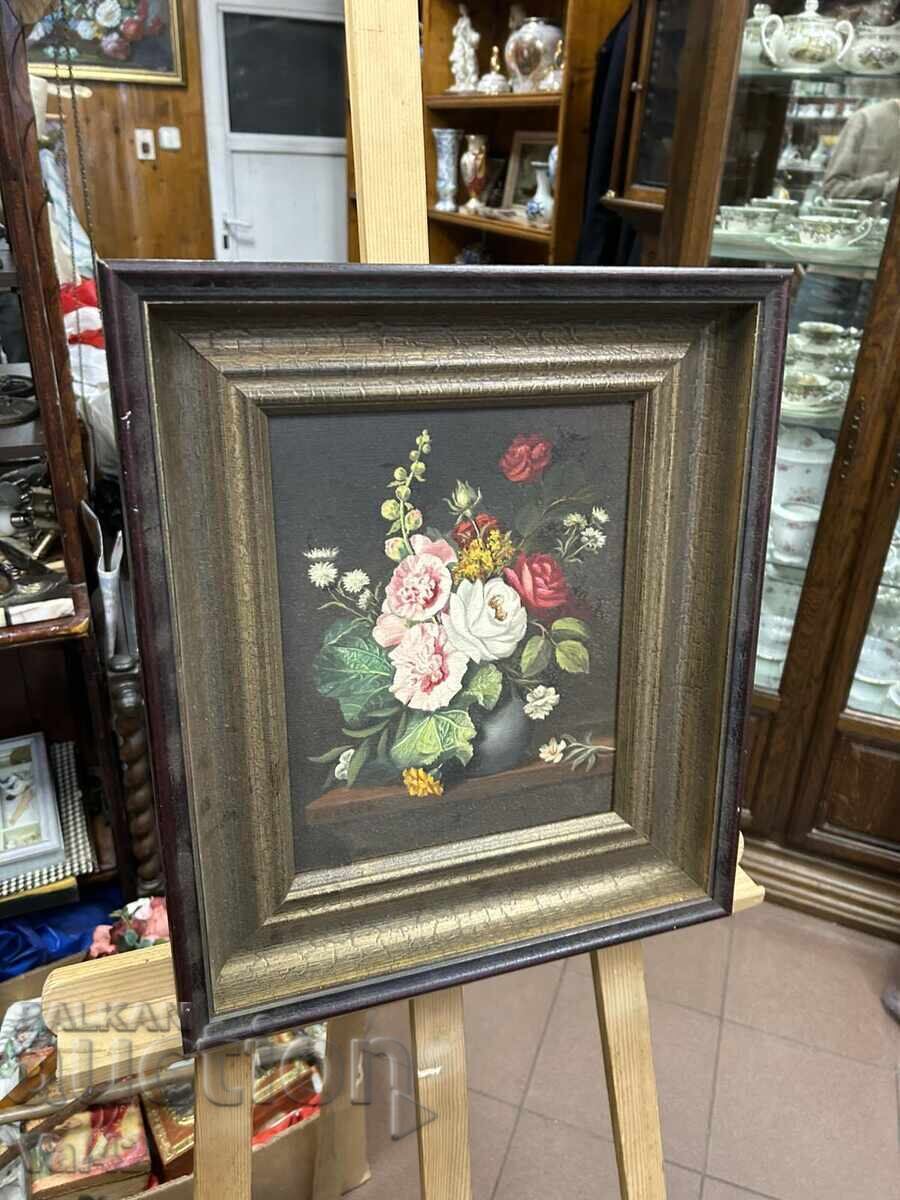 Δημοπρασία Νεκρή φύση με λουλούδια Δημοπρασία Νεκρή φύση με λουλούδια