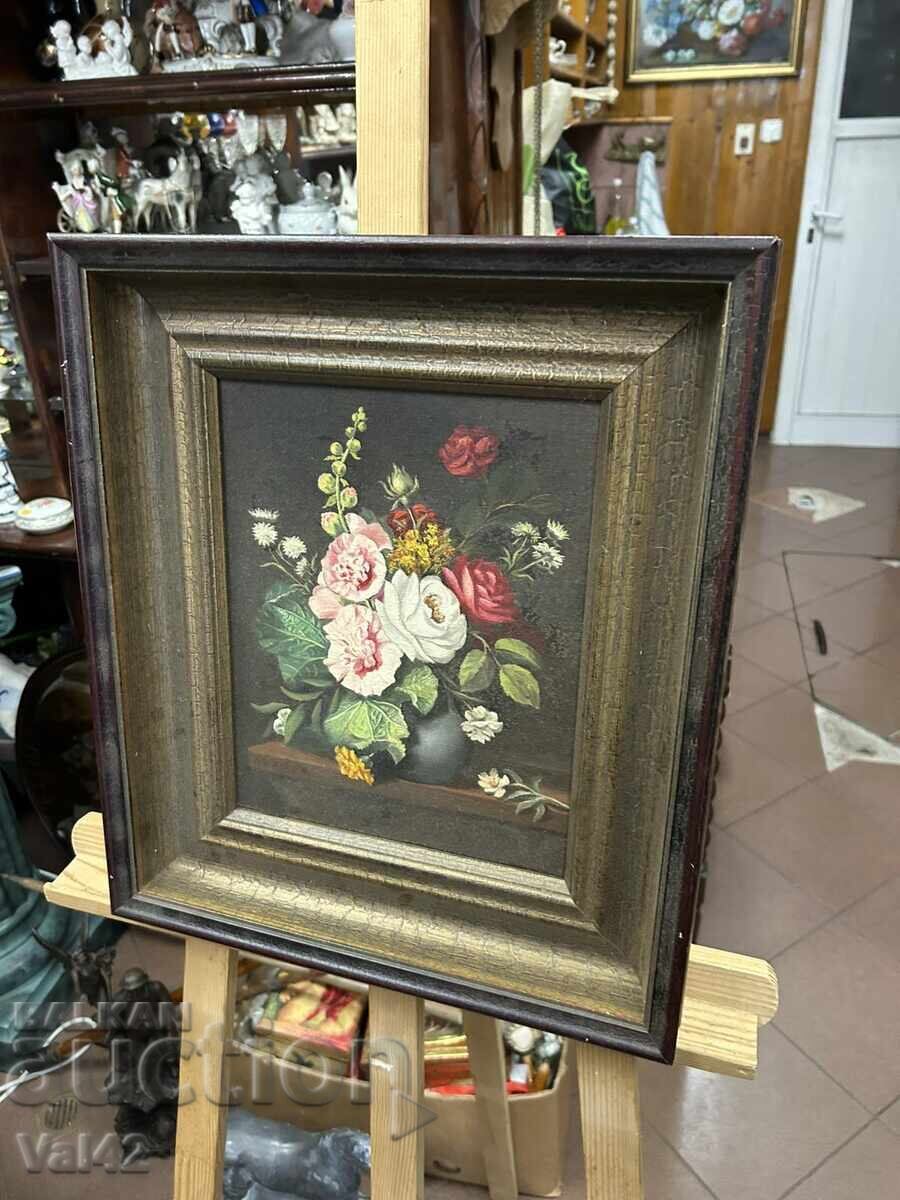 Παράδοση Νεκρή φύση με λουλούδια Παράδοση Νεκρή φύση με λουλούδια