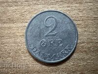 Danemarca - 2 øre (1966)
