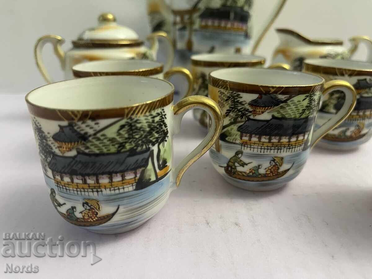 Японски сервиз с литофаново изображение с цена 41.00 лв. | € 20.96 Японски сервиз с литофаново изображение с цена 41.00 лв. | € 20.96